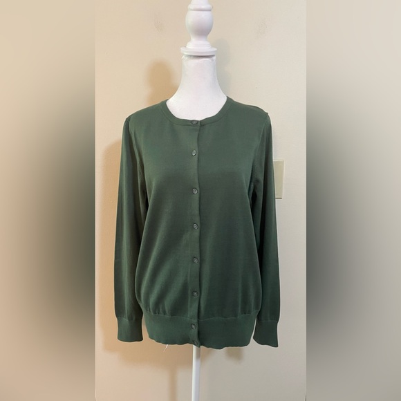 Lands’End Women’s Sweater Cardigan Button Down Size Medium. NWOT - Picture 13 of 17